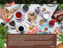 Tablet Screenshot of gocciole.it